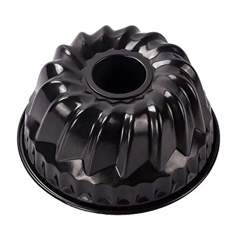 webake Mini Gugelhupfform Gugelhupf Backform Rund 18 cm Klein Kuchenform mit Antihaftbeschichtung für Gugelhupf, Kuchen