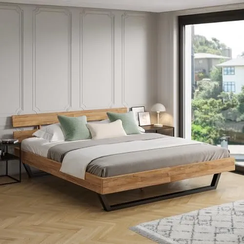 Betten & Bettgestelle Beige von skølm