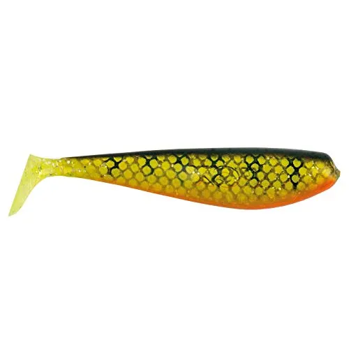 Fox Rage Zander Pro Shad 16cm UV Natural Perch Gummifisch - 1 Stck