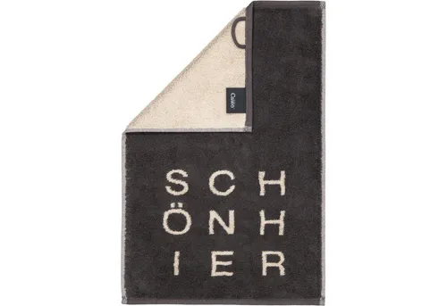 Cawö Handtücher Schwarz von Cawö