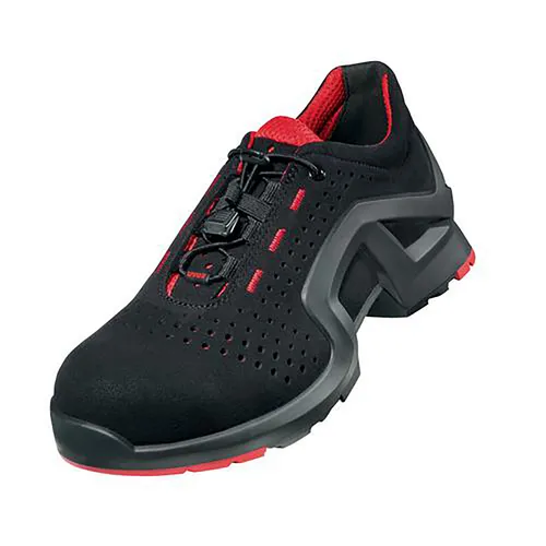 uvex 1 Halbschuhe S1 85129 schwarz/rot, Weite 12, Größe 39 - Arbeits- & Schutzkleidung: Ergonomische Sicherheitsschuhe mit optimalem Komfort und Schutz, reduziert Belastungen und fördert das Wohlbefinden bei der Arbeit.