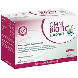 OMNi BiOTiC Colonize - Unterstützung bei der Darmspiegelung - Nahrungsergänzungsmittel mit speziellen Bakterienstämmen zur Förderung der Darmgesundheit, ideal zur Vorbereitung auf eine Darmspiegelung.