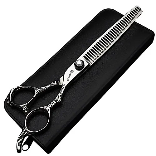 Zoll Friseurschere und Hairstyel Werkzeug und Haarschneidescherefür Friseur für Friseursalon (Thinning Scissors) 7