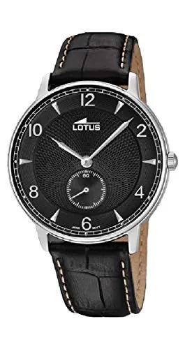 Lotus HerrenArmbanduhr Analog Quarz Leder 10134/C