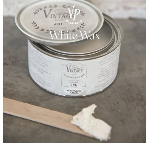 JDL Vintage Paint Antique Wax 300ml – Möbelwachs für Vintage-Finish - Das Antique Wax von Vintage Paint schützt und verleiht Möbeln ein edles, seidenmattes Finish. Ideal für Kreidefarben, aus 100 % natürlichen Inhaltsstoffen und zertifiziert für Kindermöbel. Perfekt für Shabby Chic und Landhausstil.