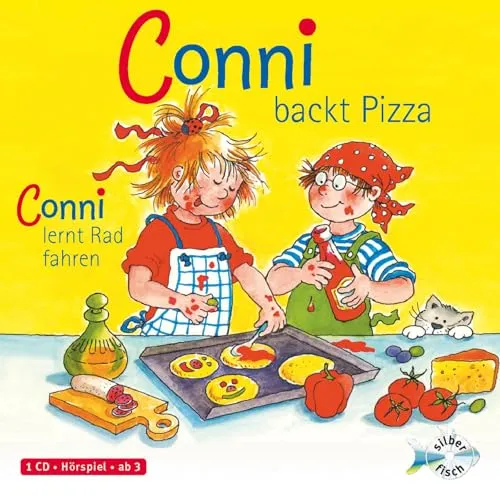 Schneider, Liane : Conni backt Pizza / Conni lernt Rad Fahren, 1 Audio-CD: 1 CD (Meine Freundin Conni - ab 3: Conni ab 3)