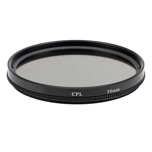 Polfilter 58mm CPL Polarisationsfilter Circular zirkular