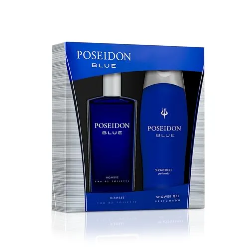 Instituto Español Packung Poseidon Blue Edt 100 ml und Gel 205 ml
