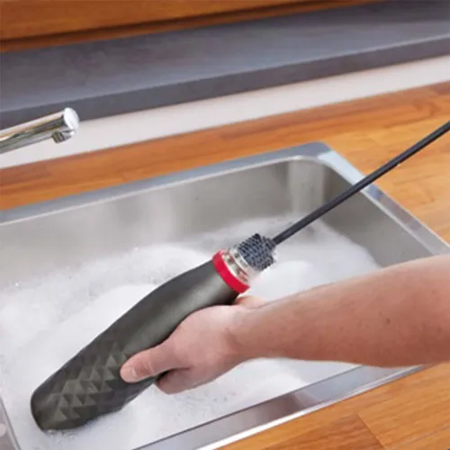 WESTMARK Reinigungsbürste Silikon - Flaschenbürste, 39cm, schmaler Kopf