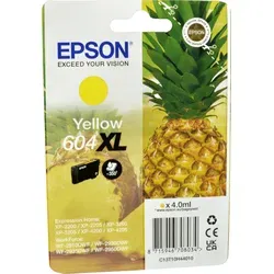 EPSON 604XL T10H44 Gelb Druckerpatrone – Top-Qualität, 350 Seiten Druckleistung, ideal für Ihre EPSON Druckergeräte - 