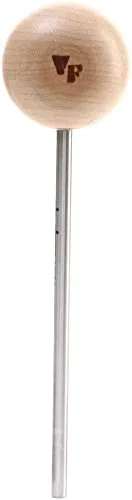 Vic Firth VicKick Bass Drum Beater - Radial - Hard Maple Head - Stöcke mit rhythmischer Klarheit und vollem Klang, ideal für präzise Artikulation und vielseitige Klangoptionen.