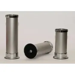 Tischbeine Tischbein Möbelfuss Silber Diverse Höhen Couchfuß Tischfuß 120mm