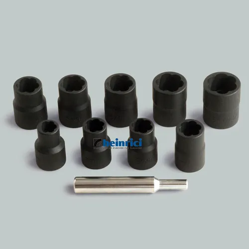 Steckschlüsseleinsätze Spezial - 10-teilig - SW 10-17 mm - 1/2