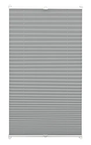 Produktbild Gardinia Plissee zum Klemmen, Blickdichtes Faltrollo 100x130 cm