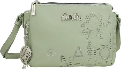 Anekke Umhängetasche Original 3 Compartment Crossbody Bag - Umhängetasche mit 3 Fächern, aus hochwertigem Polyurethan, stufenlos verstellbarer Schulterriemen für optimalen Tragekomfort.