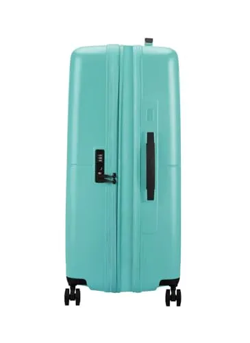 DASHPOP AQUA SKY SPINNER 77/28 EXP TSA - Handgepäck Koffer mit 4 leisen Rollen, aus robustem Polypropylen, ideal für stressfreies Reisen und viel Stauraum.