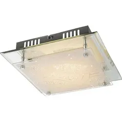GLOBO LIGHTING LED Deckenleuchte Noir II, 12W