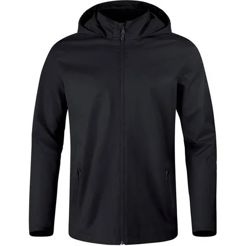 JAKO Herren Regenjacke Allwetterjacke Allround - Funktionsjacken mit wasserabweisendem Obermaterial, ideal bei Wind und Regen. Die Jacke bietet ein weiches Fleecefutter und eine verstellbare Kapuze für optimalen Tragekomfort.