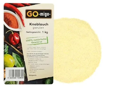 1kg Knoblauch Granulat Knoblauchgranulat Top Qualität 1000g