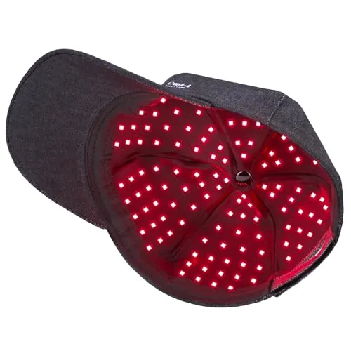 Cool-i ® LED-Haarpflegehaube mit Infrarot – Kabellose Lichtanwendung - Beauty-Produkt mit 158 LEDs für gezielte Lichtpflege der Kopfhaut. Ideal für empfindliche Haut, kabellos und wiederaufladbar mit Timer für einfache Anwendung.