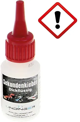 MODELLBAU LINDINGER SEKUNDENKLEBER DICKFLÜSSIG 20G