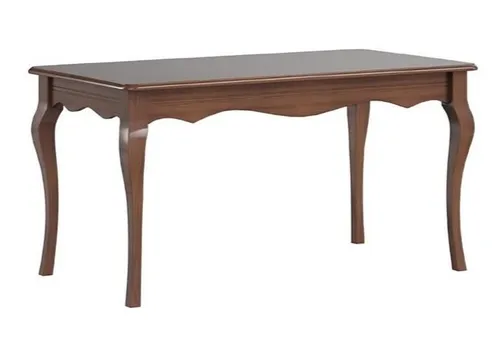 Ausziehbarer Esstisch aus Massivholz – Familienfreundlicher Tisch - Moderner Esstisch in Art déco Stil, ausziehbar und aus hochwertigem Massivholz. Ideal für gesellige Abende im Esszimmer. Maße: 160 x 90 x 77 cm.