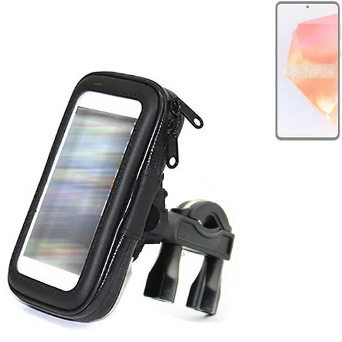 Fahrradhalterung für Samsung Galaxy C55 - universelle Lenkstangenhalterung - Praktische Fahrradhalterung für Samsung Galaxy C55, ideal für alle Fahrradtypen. Spritzwassergeschützt und stabil, sorgt für sicheren Halt während der Fahrt.