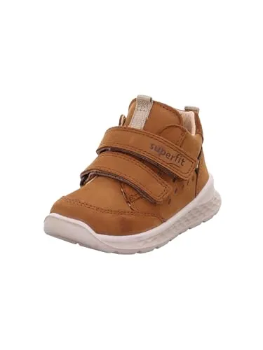 Superfit Jungen BREEZE Gore-Tex Sneaker - BRAUN/BEIGE 3000 - Sneaker für Jungen mit wasserdichter GORE-TEX Membrane und atmungsaktivem Textilfutter für ein optimales Fußklima. Perfekte Passform durch 2 Klettverschlüsse und herausnehmbare Einlegesohle.