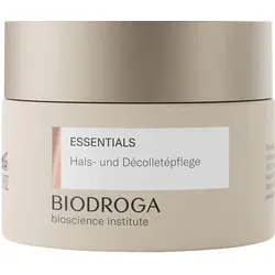 Biodroga Bioscience Essentials Hals und Dekollete Pflege 50 ml - Sonstige Gesichtspflegeartikel mit Anti-Age-Effekt, die die empfindliche Haut am Hals und Dekolleté strafft und revitalisiert, angereichert mit dem einzigartigen Biodroga Schwarzwald Complex.
