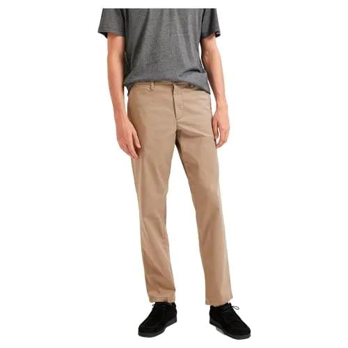 SELECTED HOMME Herren Slhstraight-new Miles 196 Flex Pants W N, Greige, 31W / 32L - Wanderhosen aus Bio-Baumwolle, umweltfreundlich und komfortabel für nachhaltige Outdoor-Abenteuer.
