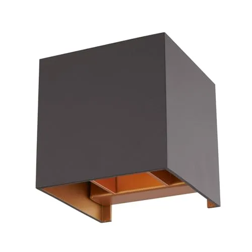 Arcchio Wandlampe Schwarz Gold