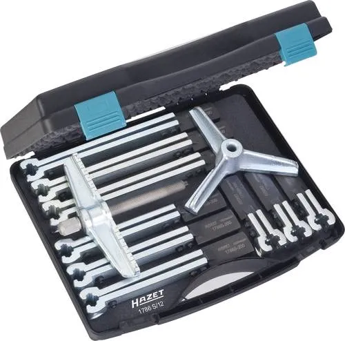 Hazet 1786S/12 Abziehersatz - Abzieher & Separatoren, vielseitiger Abziehersatz für effizientes Arbeiten in der Heimwerker-Werkstatt.