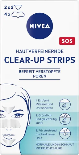 NIVEA Hautverfeinernde Clear-Up Strips