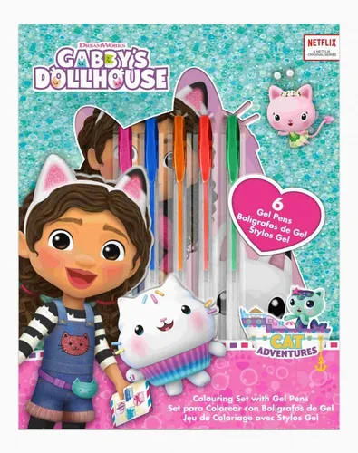 Gabby's Dollhouse 7-teiliges Briefpapier-Set GD00064