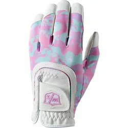 Wilson Junior Handschuh Fit All, weiss/pink