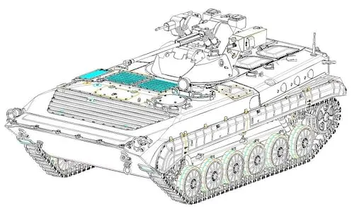 1/35 BMP-1 Basurmanin IFV von Trumpeter
