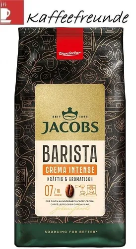 kg Jacobs Barista Editions Crema INTENSE Bohnen 4 x 1