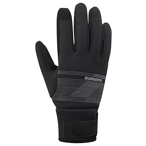 Shimano Windbreak Thermal Gloves metallic gray L