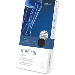 Belsana med cotton AD Gr.M Gr.39-41 marine 2 St