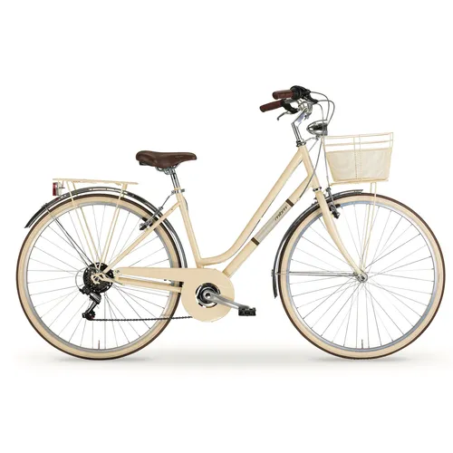MBM Cityrad Silvery 28 Zoll mit 6-Gang Shimano Schaltung
