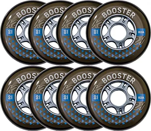 Booster 80 MM 82A 8-Wheel Pack W ILQ 7 – Black von K2