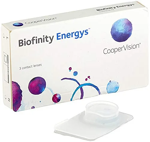 Cooper Vision Biofinity Energys Monatslinsen weich, 3 Stück / BC 8.6 mm / DIA 14.0 mm / -12 Dioptrien