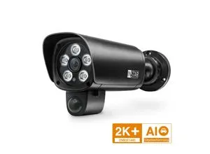 Instar IN-9408 2K Überwachungskamera mit WLAN - Überwachungskamera mit 2K Auflösung, integriertem WLAN und 32 GB MicroSD-Karte für eine sofortige Nutzung. Ideal für die Sicherheit Ihres Zuhauses.