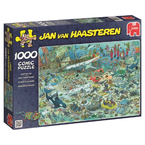 Jumbo Jan van Haasteren Unterwasserwelt Puzzle 1000 Teile