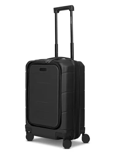 Police Handgepäck-Trolley London, 4 Rollen, ABS - Koffer mit 4 Rollen für optimale Mobilität, robustes ABS-Material, Dehnfalte für zusätzliches Volumen und spezielles Laptopfach für Geräte bis 38 cm.