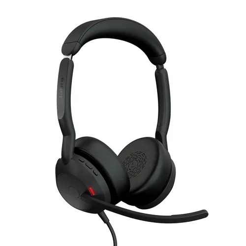 Jabra Evolve2 50 - USB-A/USB-C Headset für UC-Plattformen - Professionelles Headset mit aktiver Geräuschunterdrückung und überragendem Tragekomfort. Ideal für geschäftliche Anrufe und Musik, unterstützt Sie in jeder Situation.