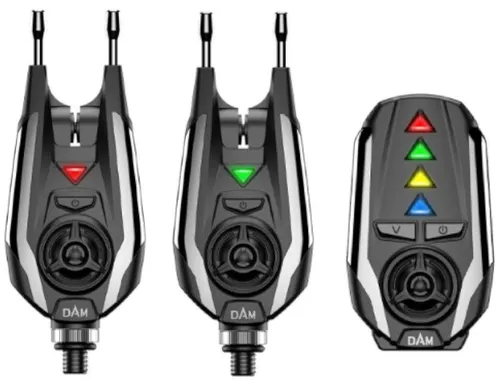 DAM TFX Alarm Set 2+1 Rot Grün by TACKLE-DEALS !!!