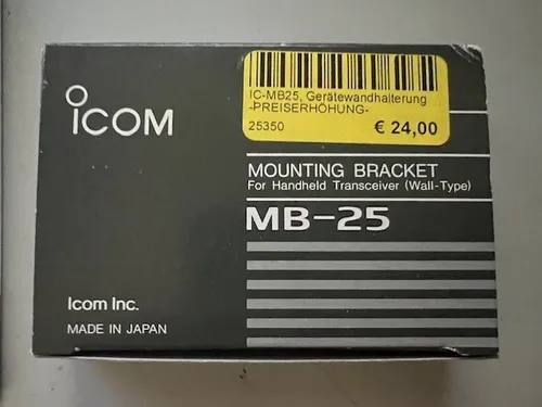 ICOM MB-25 Mounting Bracket Halterung Neu ! OVP !