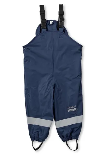 Sterntaler gefütterte Regenhose uni - Kinder Regenhose - Wasserdichte Matsch- und Buddelhose für Jungen, ideal für regnerische Tage und Outdoor-Abenteuer. Mit verschweißten Nähten und verstellbaren Hosenträgern für optimalen Tragekomfort.