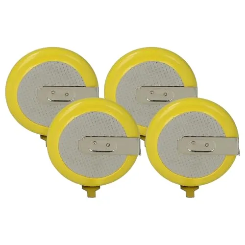 vhbw 4X Akku kompatibel mit BMW X5 E53, E91, X3 E83, E90, X5, X6 E71, E92, X5 E70 Autoschlüssel (20 mAh, 3,6 V, Li-Ion)